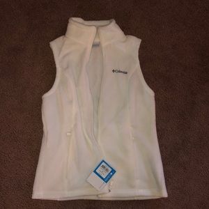 White Columbia Vest